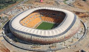 Soccer City stadium in S. Africa