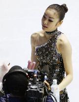 S. Korea's Kim comes in 2nd after SP at Grand Prix Final