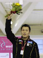 Kato 2nd in men's 500 meters at World Cup meet