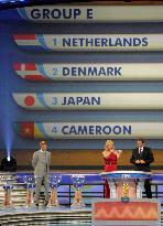 Japan grouped with Netherlands, Cameroon, Denmark in World Cup