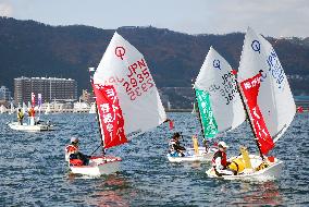 Yacht enthusiasts mount Lake Biwa protest rally