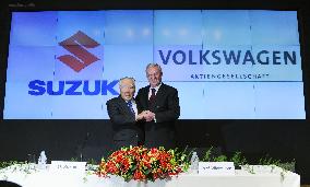 Suzuki, Volkswagen announce tie-up