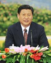 China's Xi talks of ties with Japan