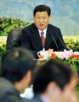 China's Xi talks of ties with Japan