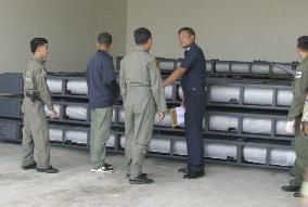 Thai authorities study arms cache from North Korea