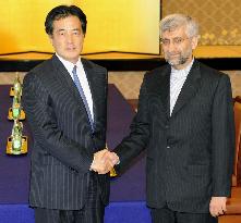 Okada talks with top Iranian nuclear negotiator Jalili