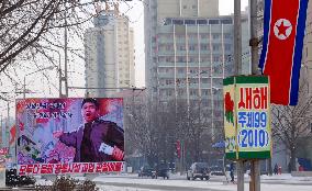 New Year's Day scenes in Pyongyang