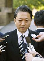Hatoyama speaks on Fujii's desire to resign