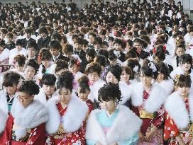 Coming-of-age ceremonies held nationwide