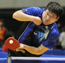 Saito gets record 101st win at national table tennis tournament