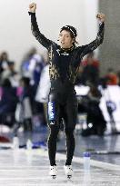 Nagashima takes 1st in 500 at sprint worlds