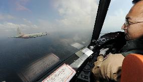 Japan's antipiracy patrol flight over Gulf of Aden