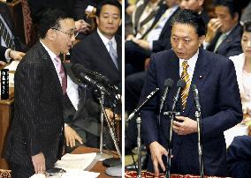 Hatoyama, LDP's Tanigaki face off at lower house budget panel
