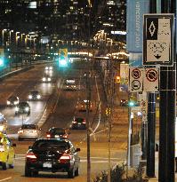 'Olympic Lane' signs set up in Vancouver