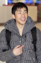 Olympic figure skater Oda 'in good shape'