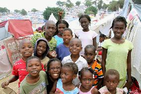 Haitian kids suffer traumatic symptoms