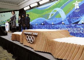 Vancouver Olympic podium and costumes unveiled