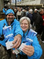 Volunteers get free tickets to opening ceremony rehearsal