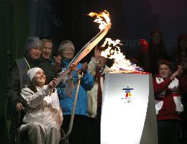 Olympic torch arrives in Squamish