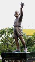 Obama statue to be moved from Jakarta park to his former school