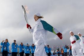 Olympic flame arrives in Whistler
