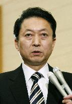 Ozawa to stay on as DPJ No. 2: Hatoyama