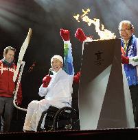 Olympic torch arrives in Richmond