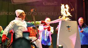 Olympic torch arrives in Richmond