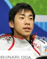 Men's figure skaters practice in Vancouver