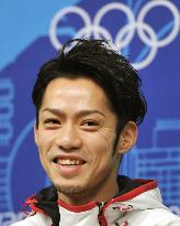 Men's figure skaters practice in Vancouver