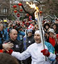Olympic torch arrives in Vancouver
