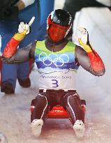 Germany's Loch takes gold in men's singles luge