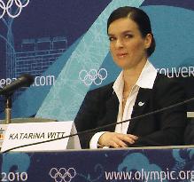 Gold medalist Katarina Witt at promotional event in Vancouver