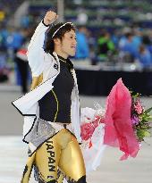 Japan's Nagashima wins 500-meter silver
