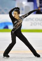 Japan's Oda performs in men's short program