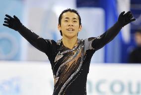 Japan's Oda finishes 4th in men's short program