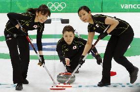 Japan curling team loses to Canada