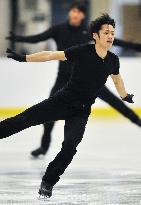 Takahashi prepares for Olympic free program