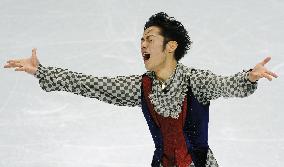 Japan's Takahashi wins men's figure skating bronze