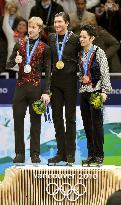 Medalists in Vancouver Olympics figure skating