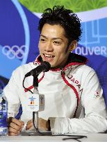 Takahashi wins bronze medal in men's figure skating