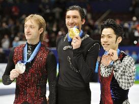 Medalists in Vancouver Olympics figure skating
