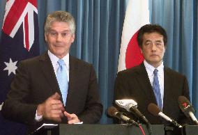 Japan, Australia to cooperate on nuke disarmament