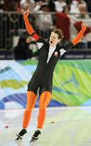 Holland's Wust wins gold in women's 1,500m speed skating
