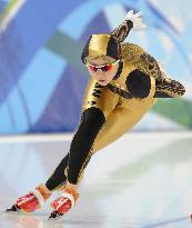 Takagi 23rd in women's 1,500m speed skating