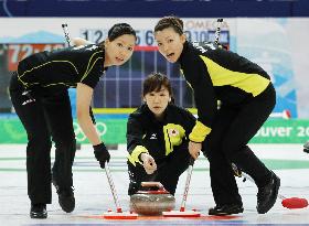Japan beaten in women's curling at Vancouver Olympics
