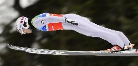 Japan finishes 6th in Nordic combined team event