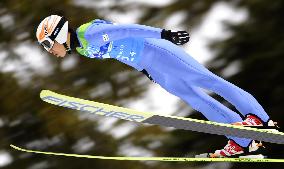 Japan finishes 6th in Nordic combined team event