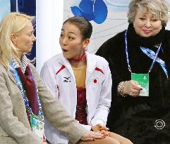 Asada finishes 2nd in women's short program