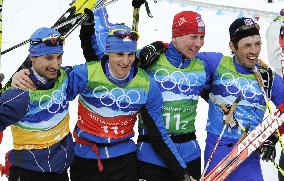 Czech wins bronze in men's 20km cross country relay